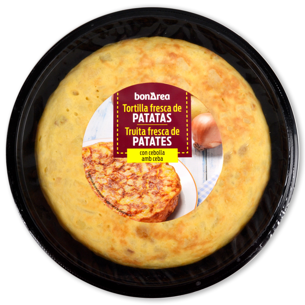 Comprar Tortilla fresca de patata con cebolla en bonÀrea online